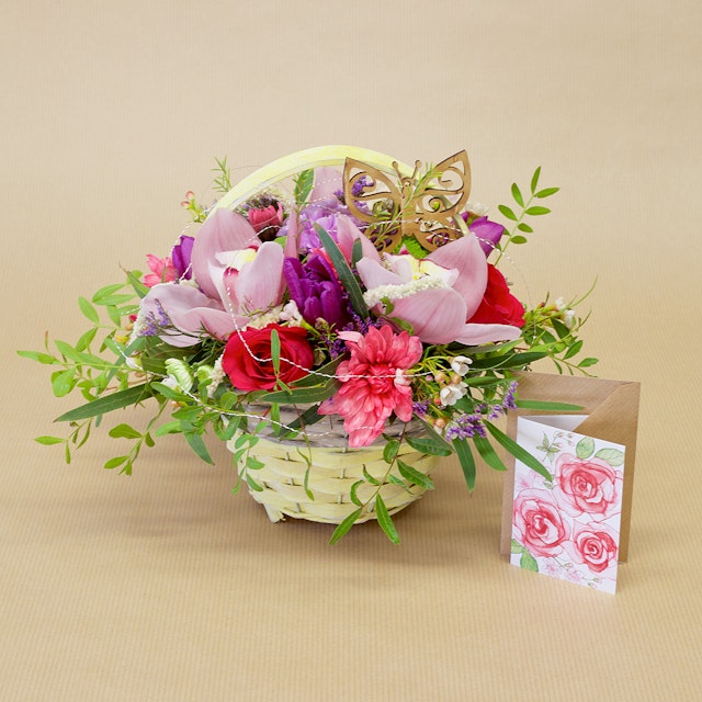 basket arrangment